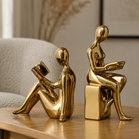The Reading Figures Bookend Set
