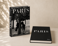 Decorative book collection set of 3 styled on minimalist sideboard